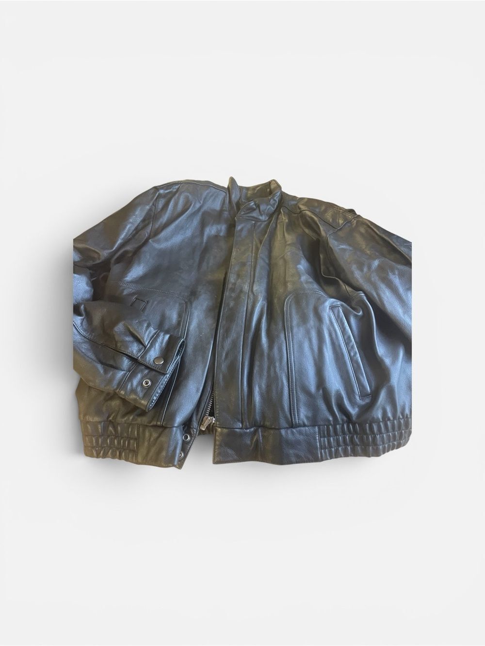 Reed Sportswear vintage lined leather jacket perfect condition see pics sz 46